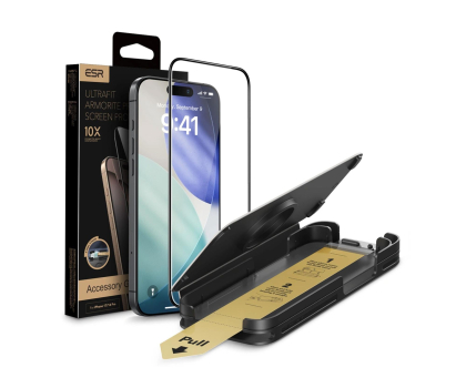 Szkło i folia ochronna ESR Ultrafit Armorite Pro Tempered Glass do Iphone 17 Pro Max 4894240287927